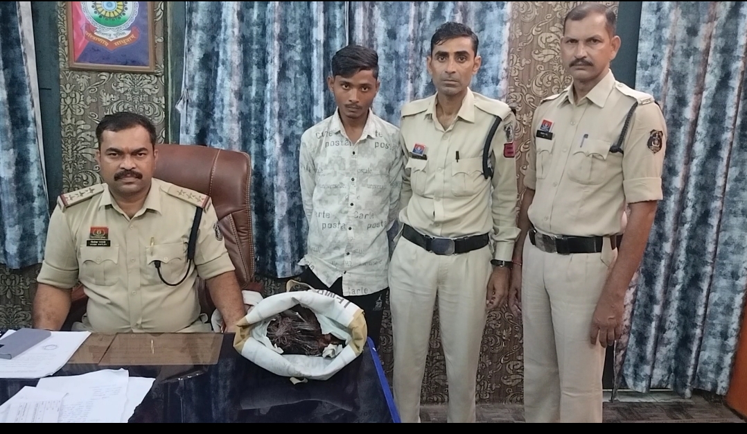 रेलवे कॉलोनी चोरी कांड का तीसरा फरार आरोपी भी चढ़ा मनेंद्रगढ़ पुलिस के हत्थे